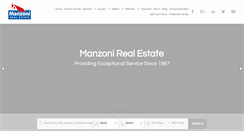 Desktop Screenshot of manzoni.com